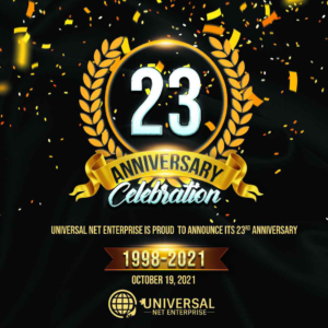 Universal Net Enterprise - 23rd Anniversary
