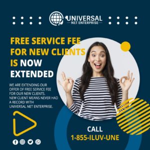 Free Service for New Clients Is Now Extending_universalnetenterprise